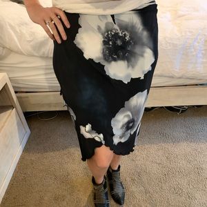 Bebe Vintage Wrap Skirt